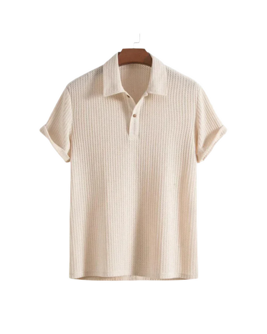 Camicia a Maniche Corte Old Money